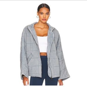 New! Free People Dolman Quilted Jacket